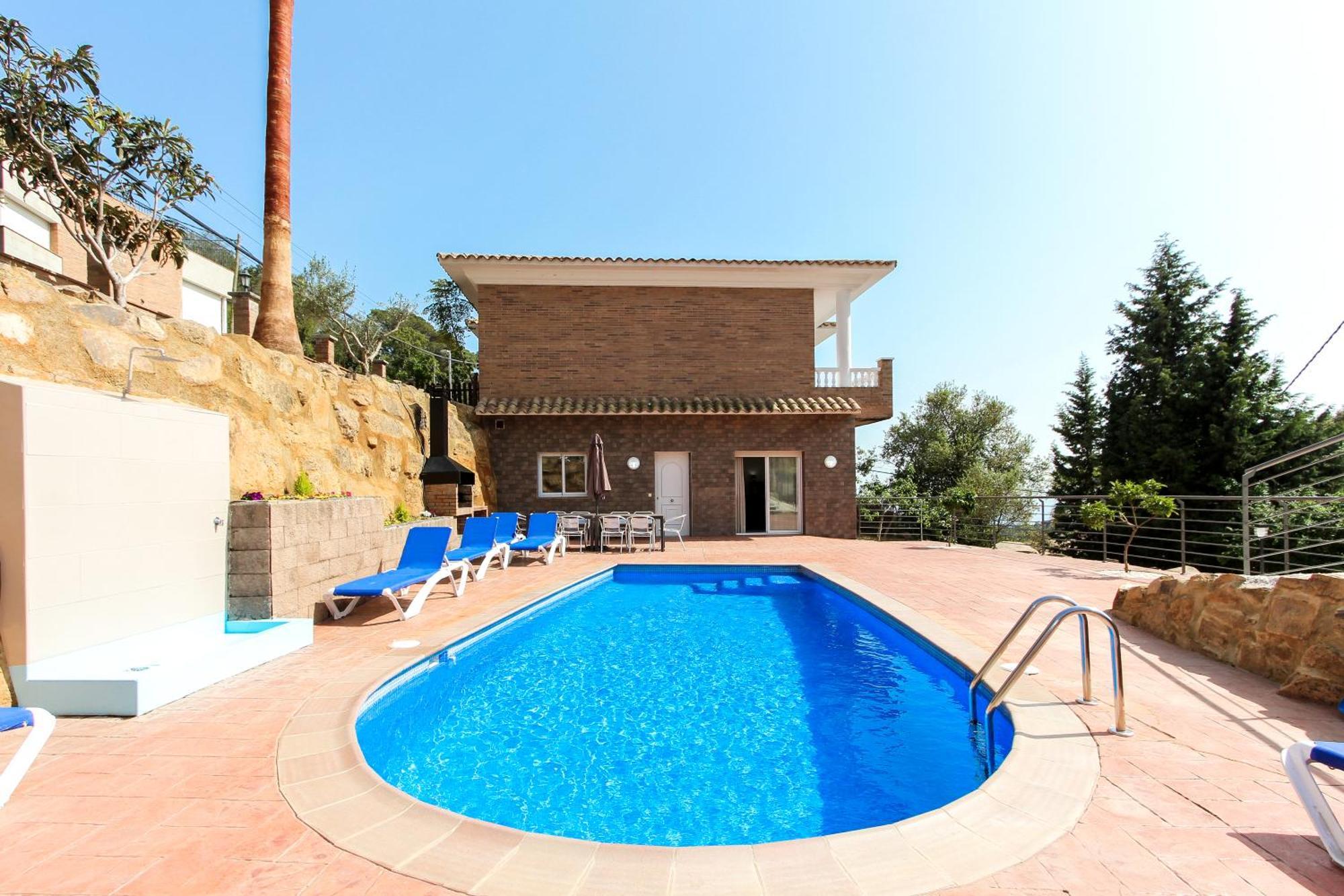 Villa Serena Лорет де Мар Екстериор снимка